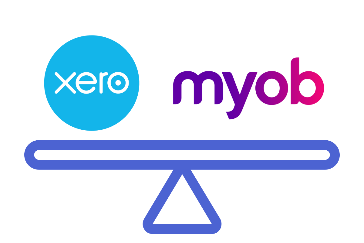 Xero versus MYOB on seesaw